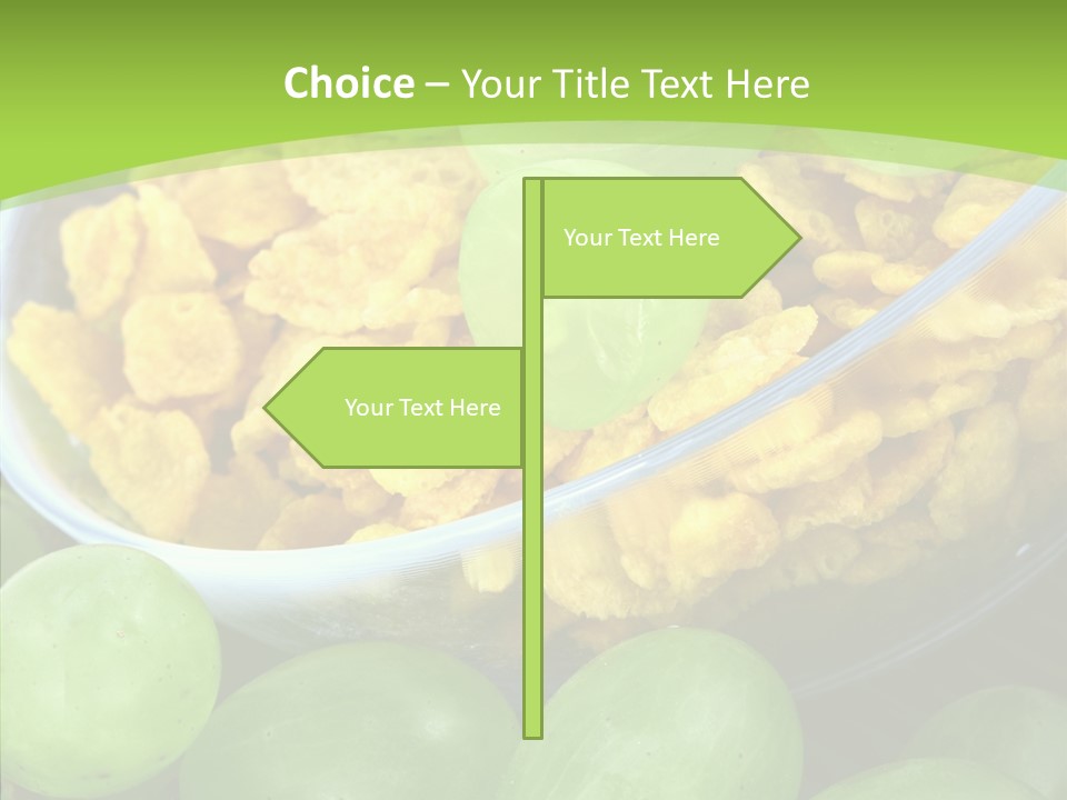 Bread Carrot Corn PowerPoint Template