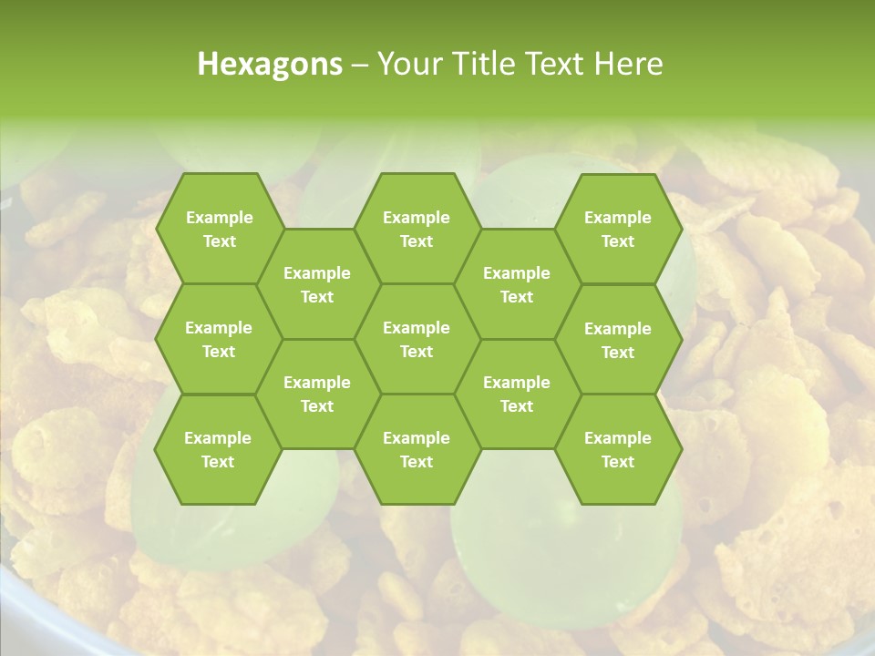 White Food Breakfast PowerPoint Template