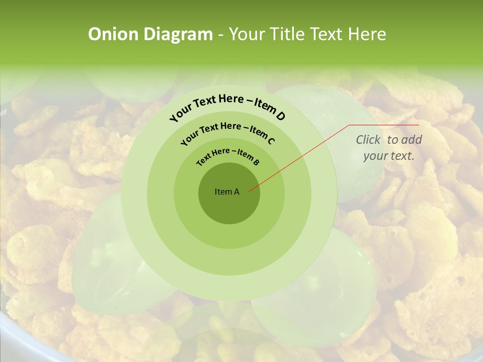 White Food Breakfast PowerPoint Template