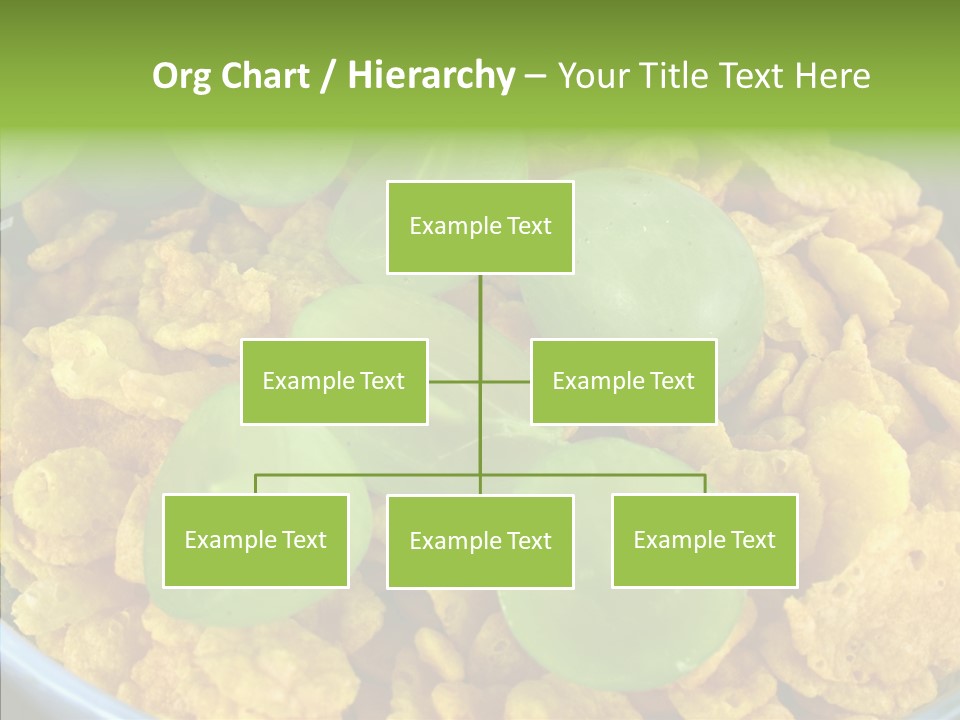 White Food Breakfast PowerPoint Template