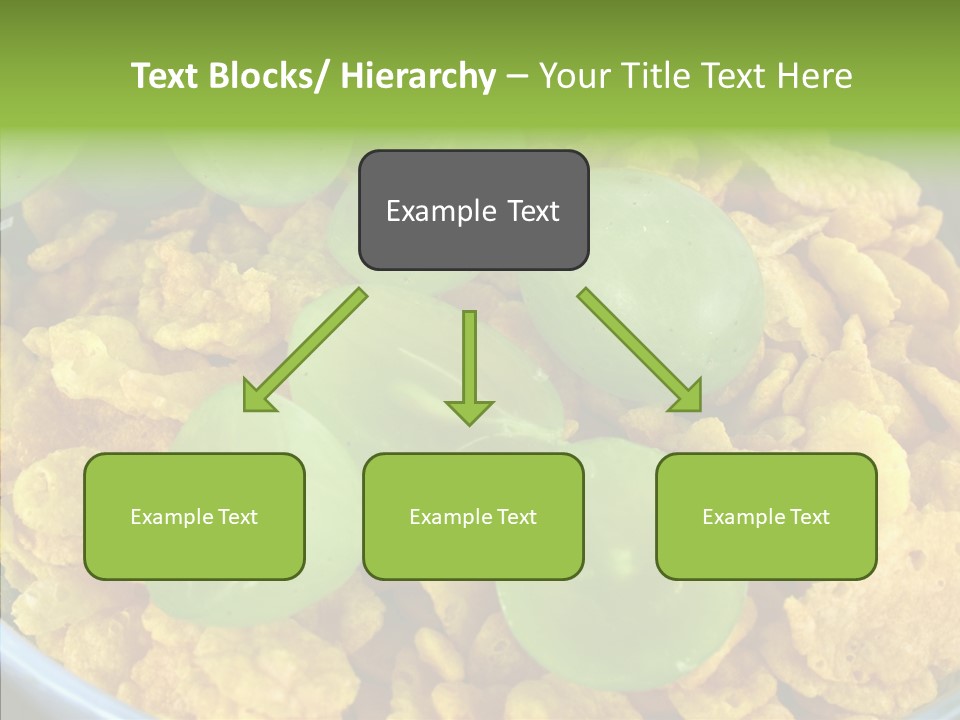White Food Breakfast PowerPoint Template