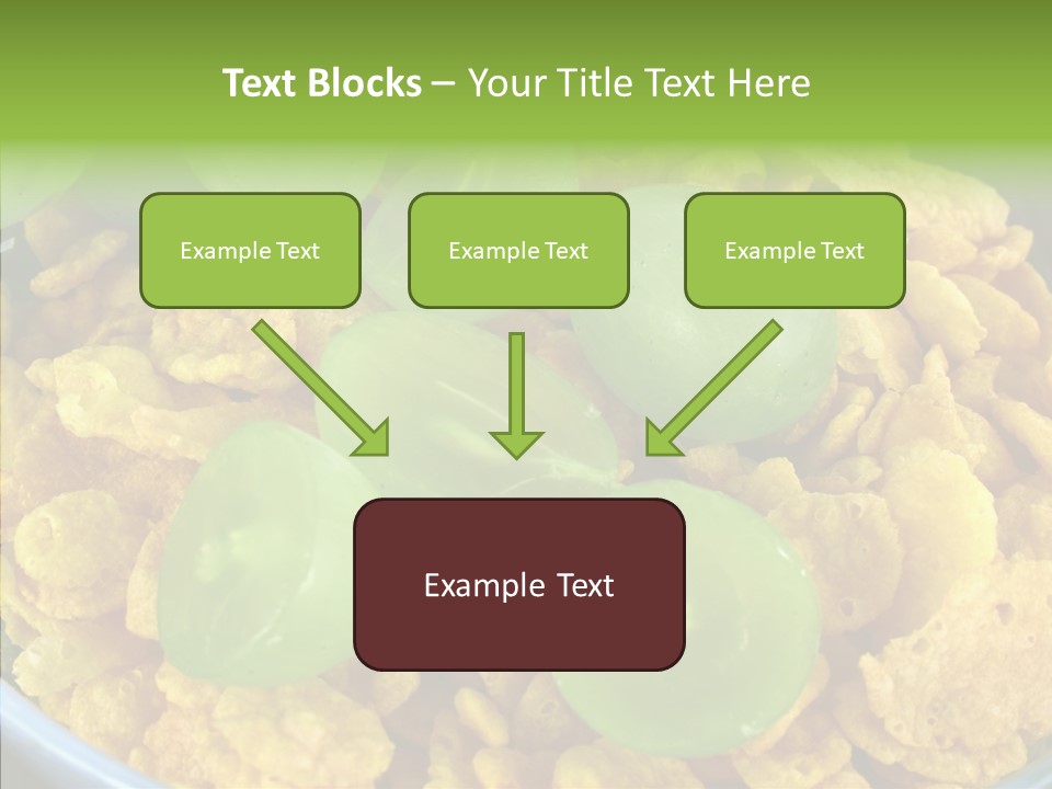 White Food Breakfast PowerPoint Template
