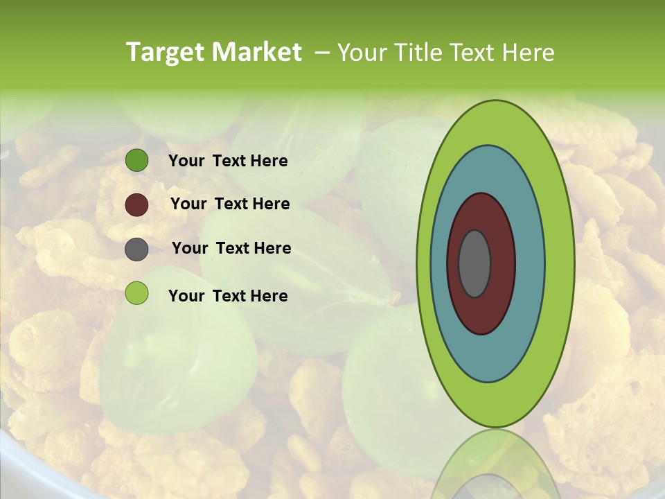 White Food Breakfast PowerPoint Template