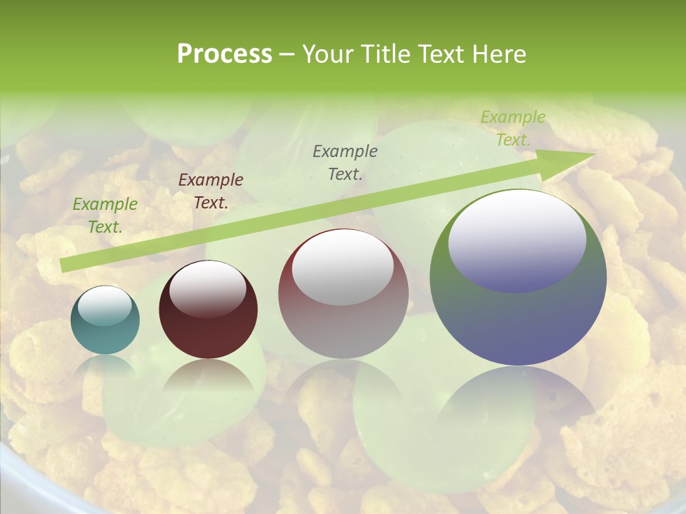 White Food Breakfast PowerPoint Template