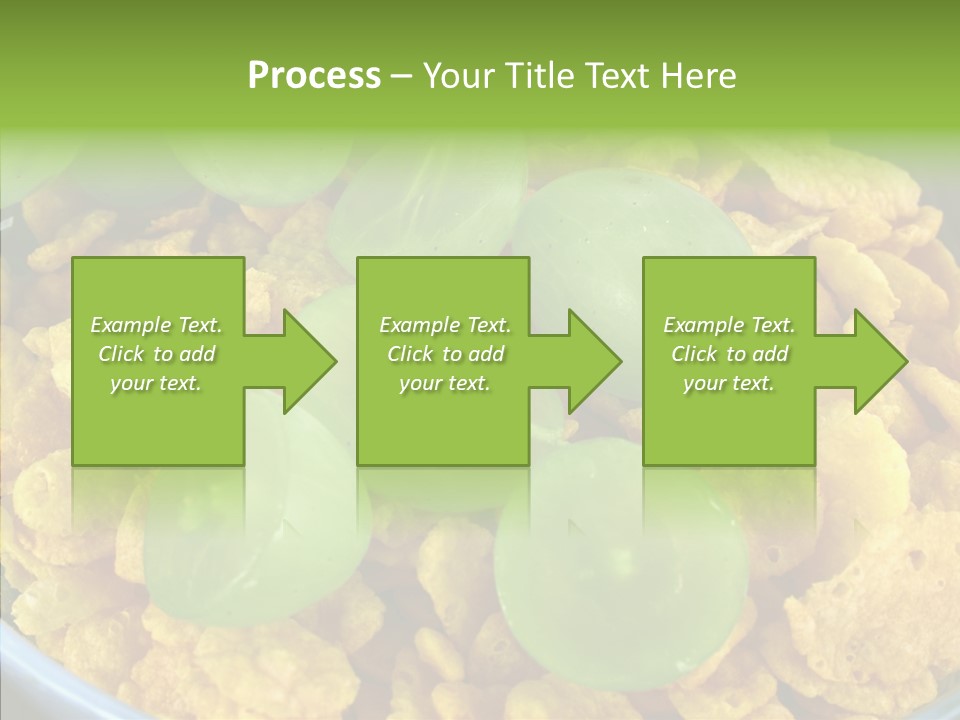 White Food Breakfast PowerPoint Template