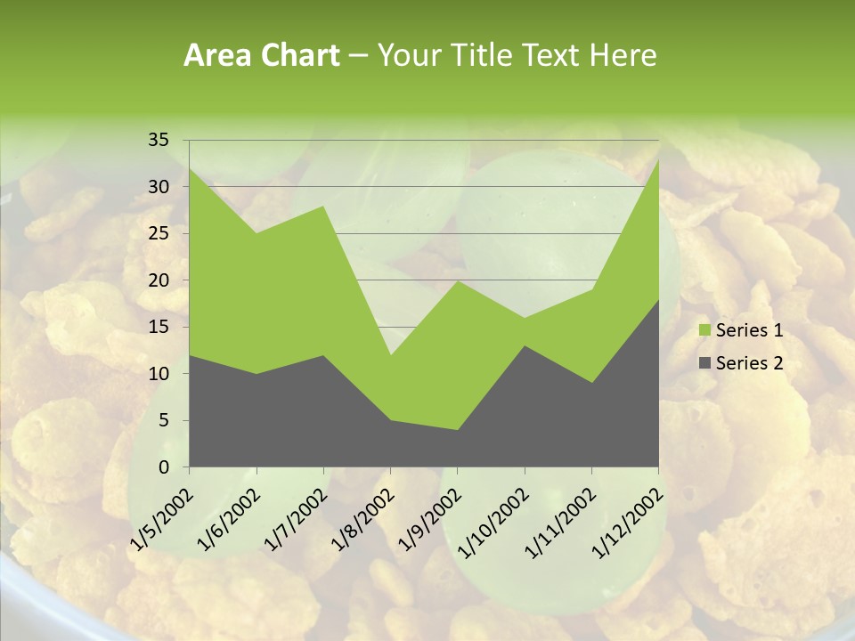 White Food Breakfast PowerPoint Template