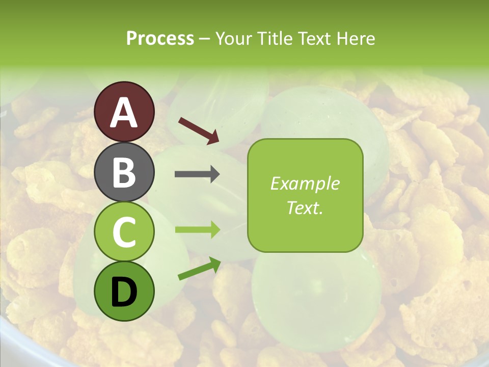 White Food Breakfast PowerPoint Template