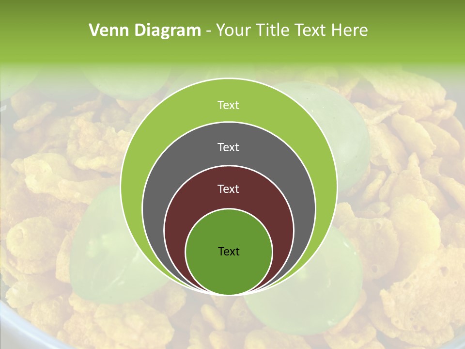 White Food Breakfast PowerPoint Template
