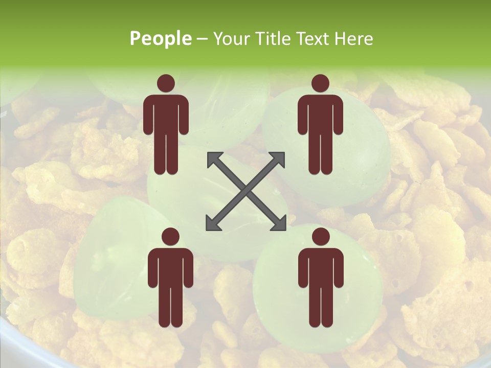 White Food Breakfast PowerPoint Template