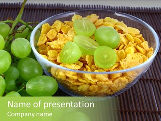 Mix Corn Protein PowerPoint Template