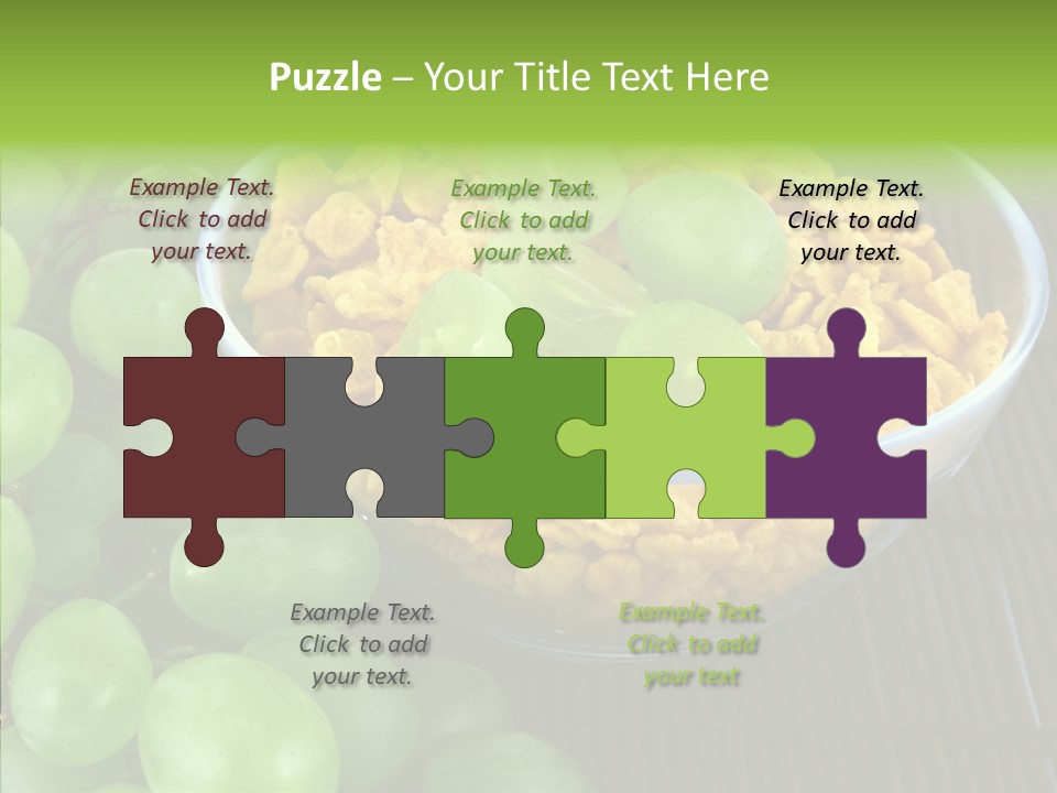 Mix Corn Protein PowerPoint Template