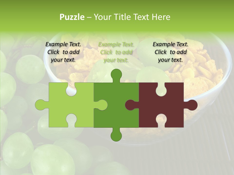 Mix Corn Protein PowerPoint Template