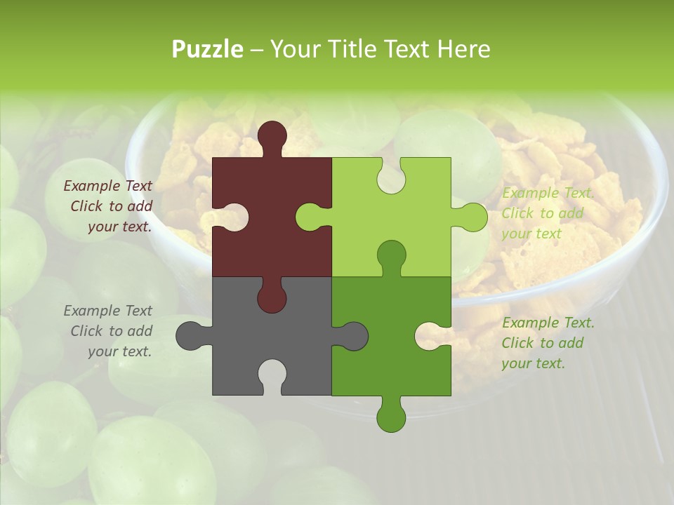 Mix Corn Protein PowerPoint Template
