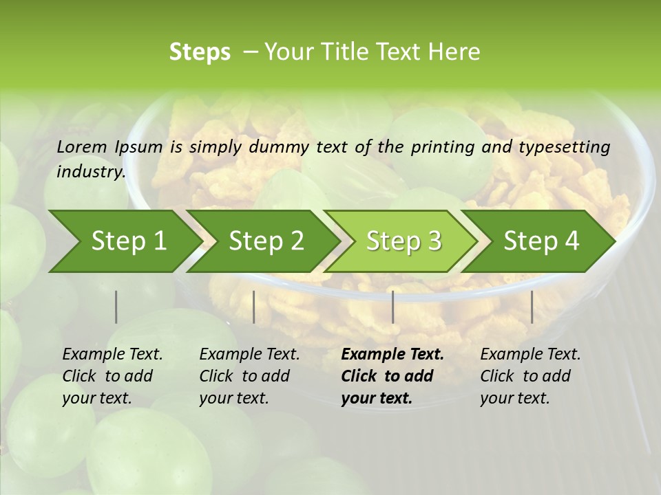 Mix Corn Protein PowerPoint Template