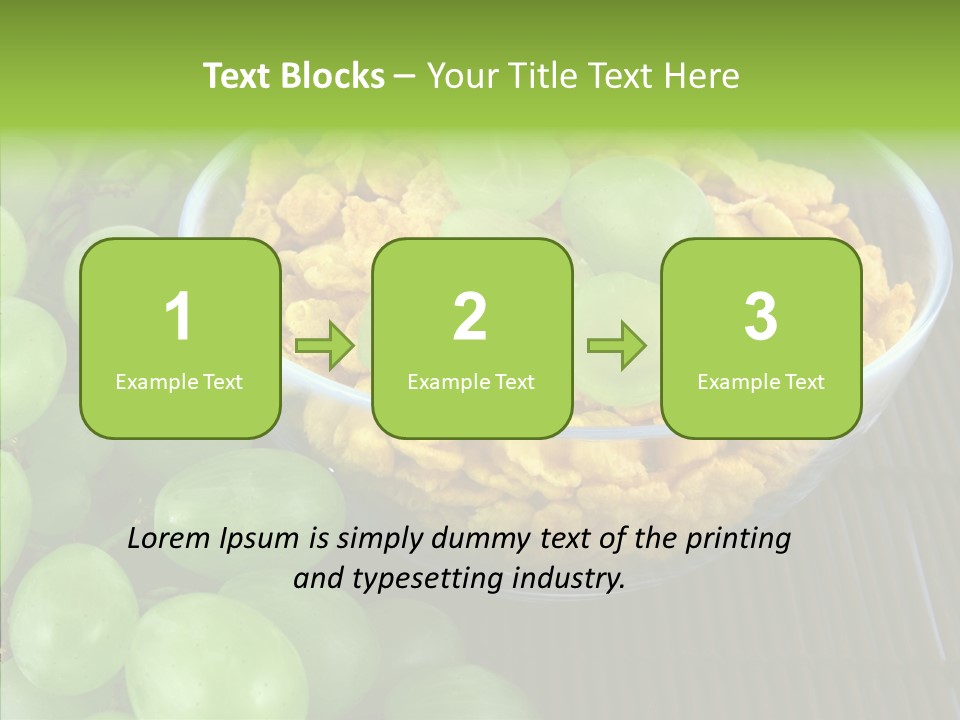 Mix Corn Protein PowerPoint Template