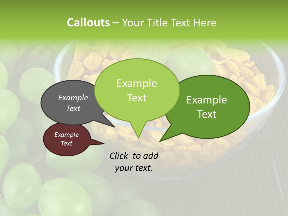 Mix Corn Protein PowerPoint Template