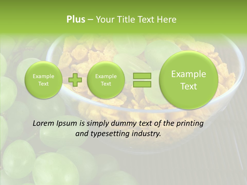 Mix Corn Protein PowerPoint Template