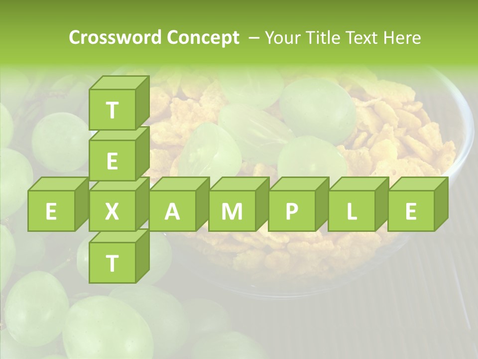 Mix Corn Protein PowerPoint Template