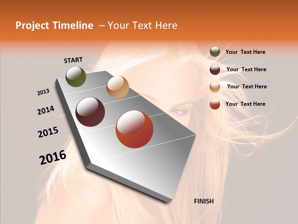 Happy Character Li Ten PowerPoint Template