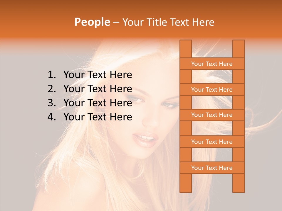 Happy Character Li Ten PowerPoint Template