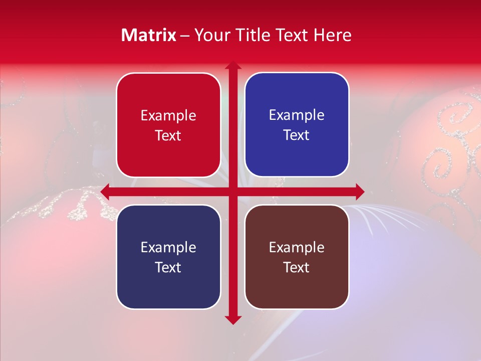 Green Balls Xmas PowerPoint Template