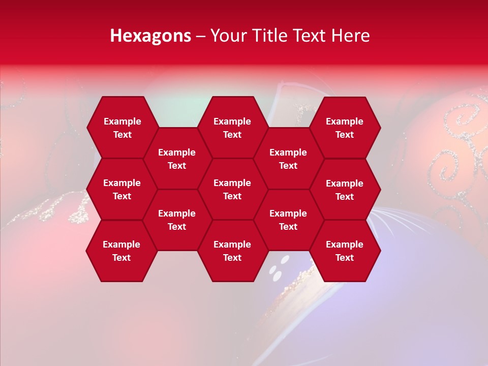 Green Balls Xmas PowerPoint Template