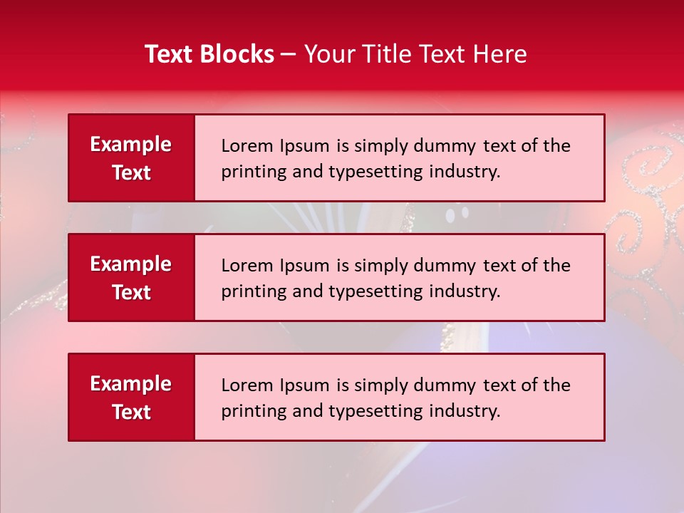 Green Balls Xmas PowerPoint Template