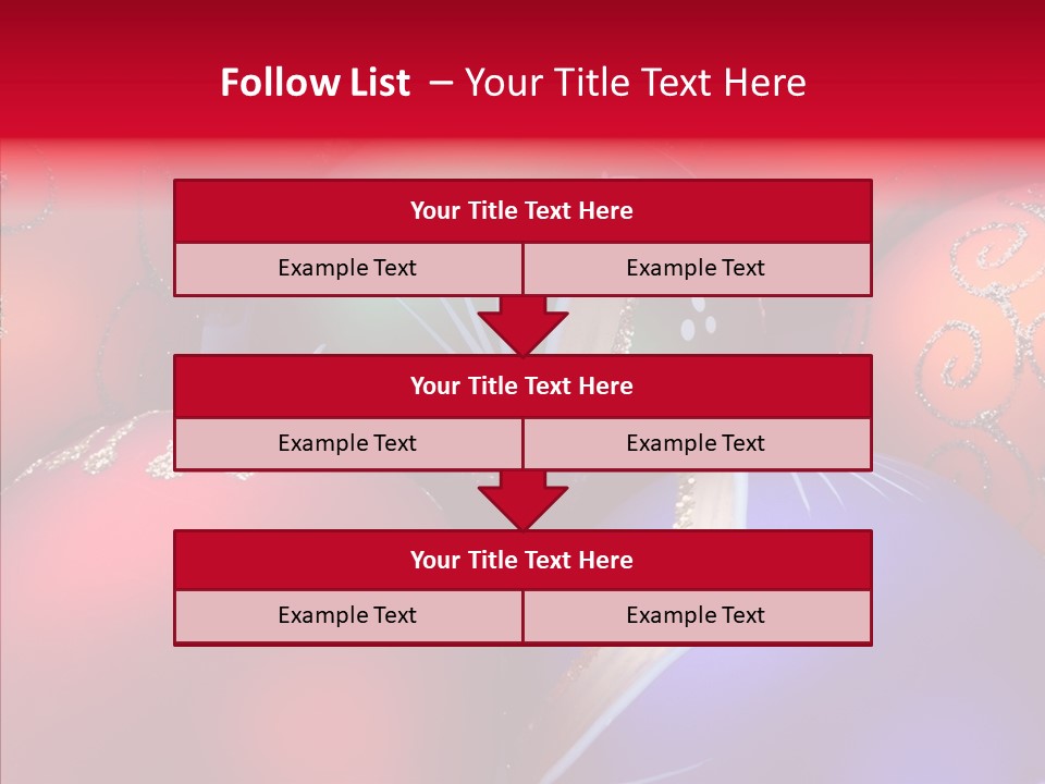 Green Balls Xmas PowerPoint Template