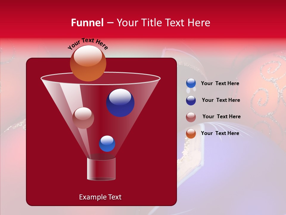 Green Balls Xmas PowerPoint Template