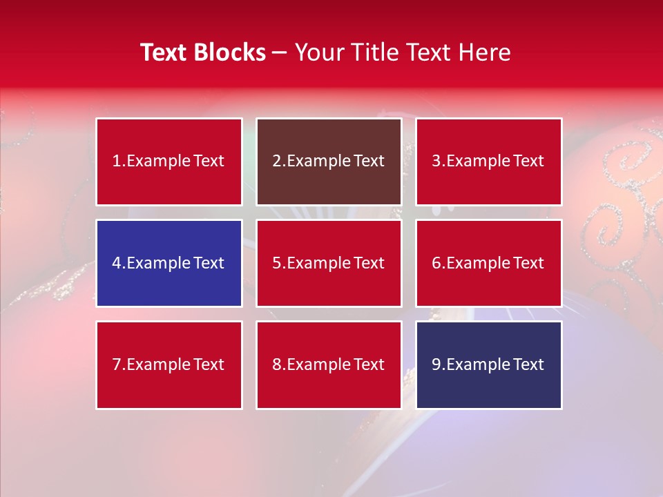 Green Balls Xmas PowerPoint Template