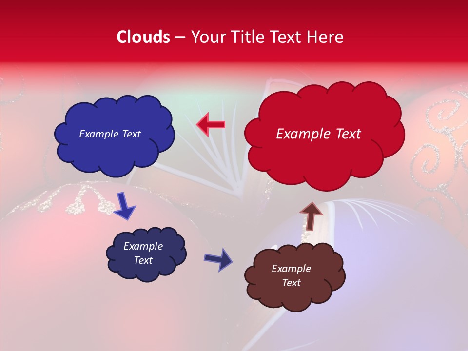 Green Balls Xmas PowerPoint Template