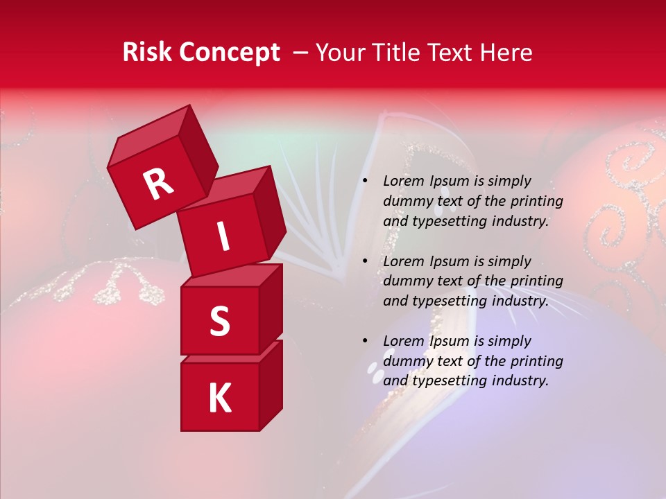 Green Balls Xmas PowerPoint Template