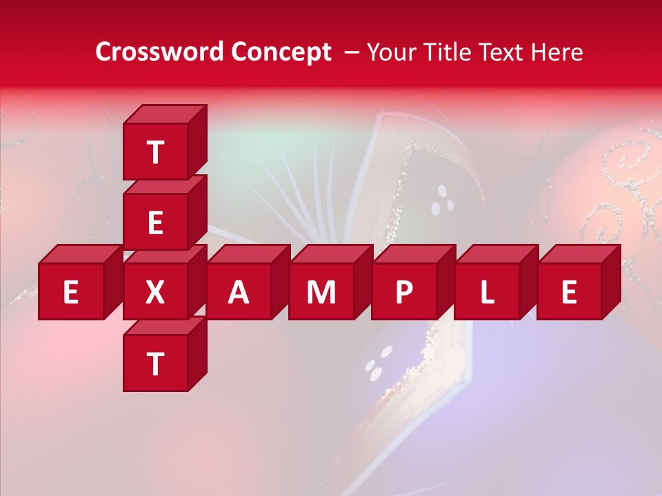 Green Balls Xmas PowerPoint Template