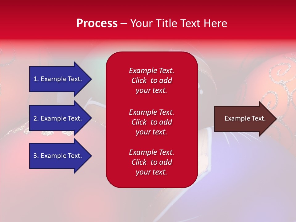 Green Balls Xmas PowerPoint Template