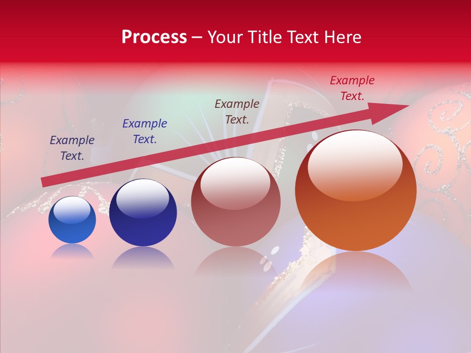 Green Balls Xmas PowerPoint Template