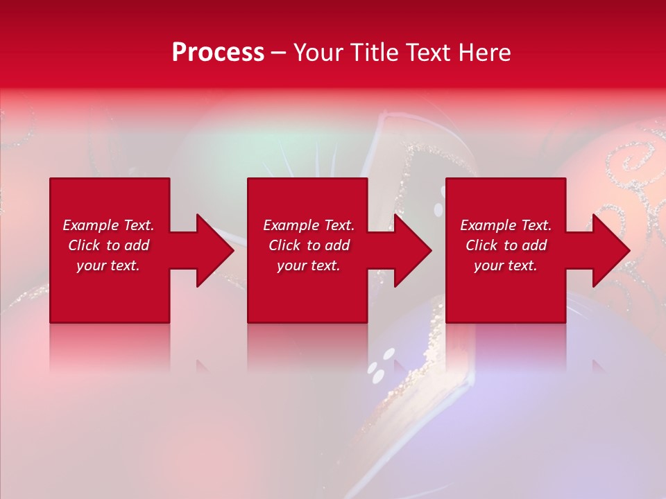 Green Balls Xmas PowerPoint Template