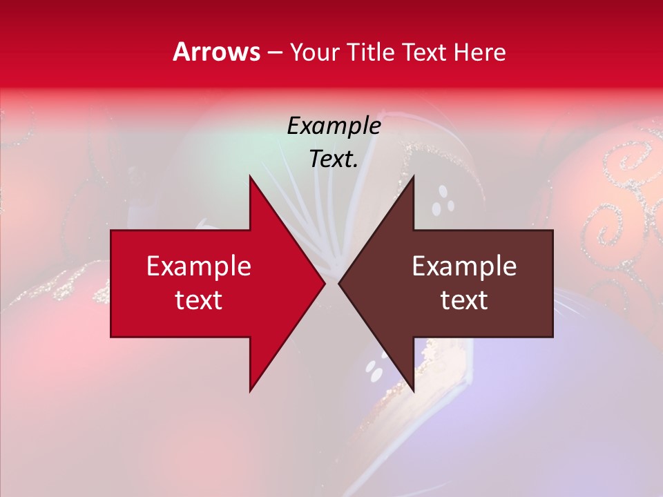 Green Balls Xmas PowerPoint Template