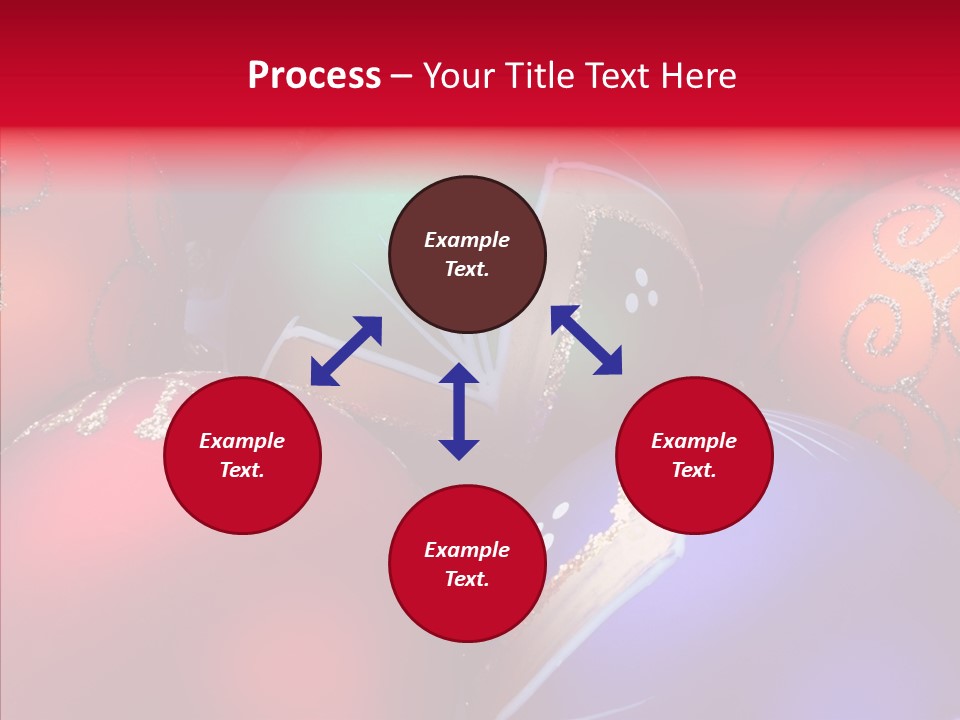 Green Balls Xmas PowerPoint Template