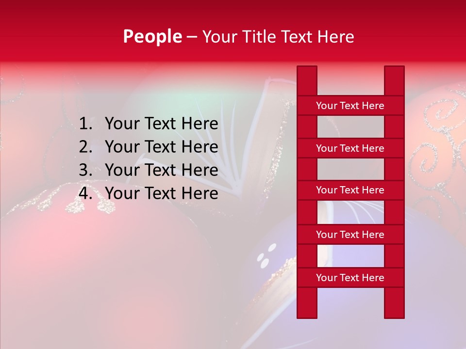 Green Balls Xmas PowerPoint Template