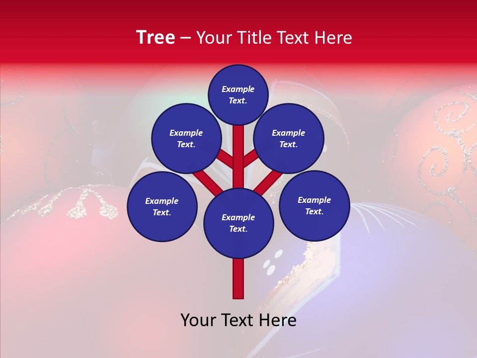 Green Balls Xmas PowerPoint Template