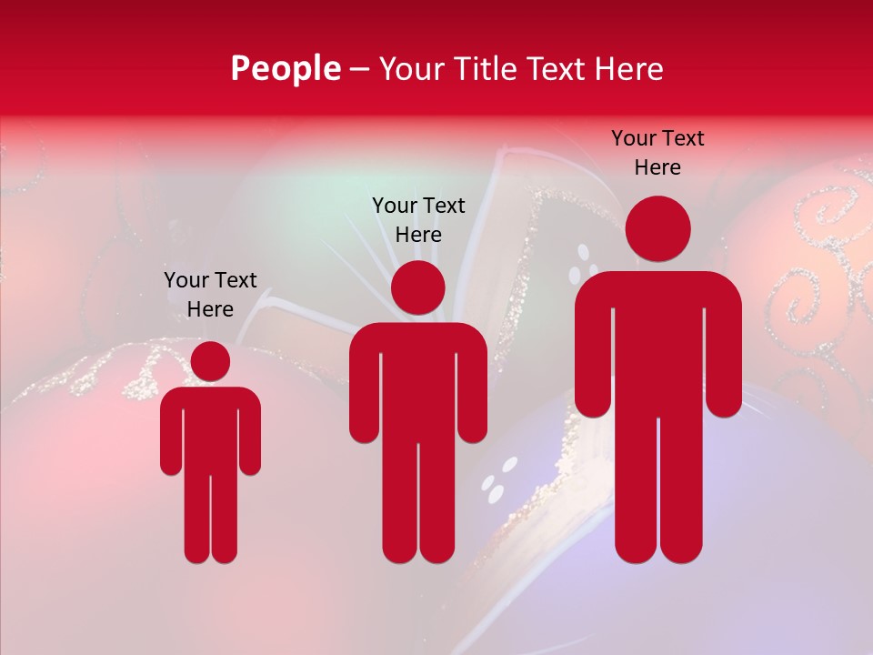 Green Balls Xmas PowerPoint Template