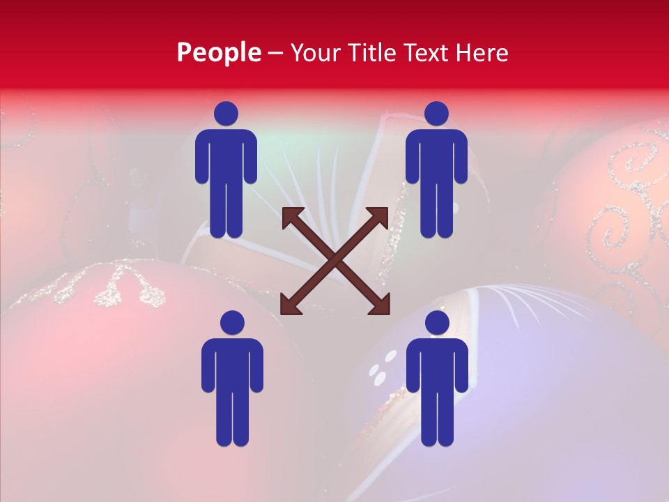 Green Balls Xmas PowerPoint Template