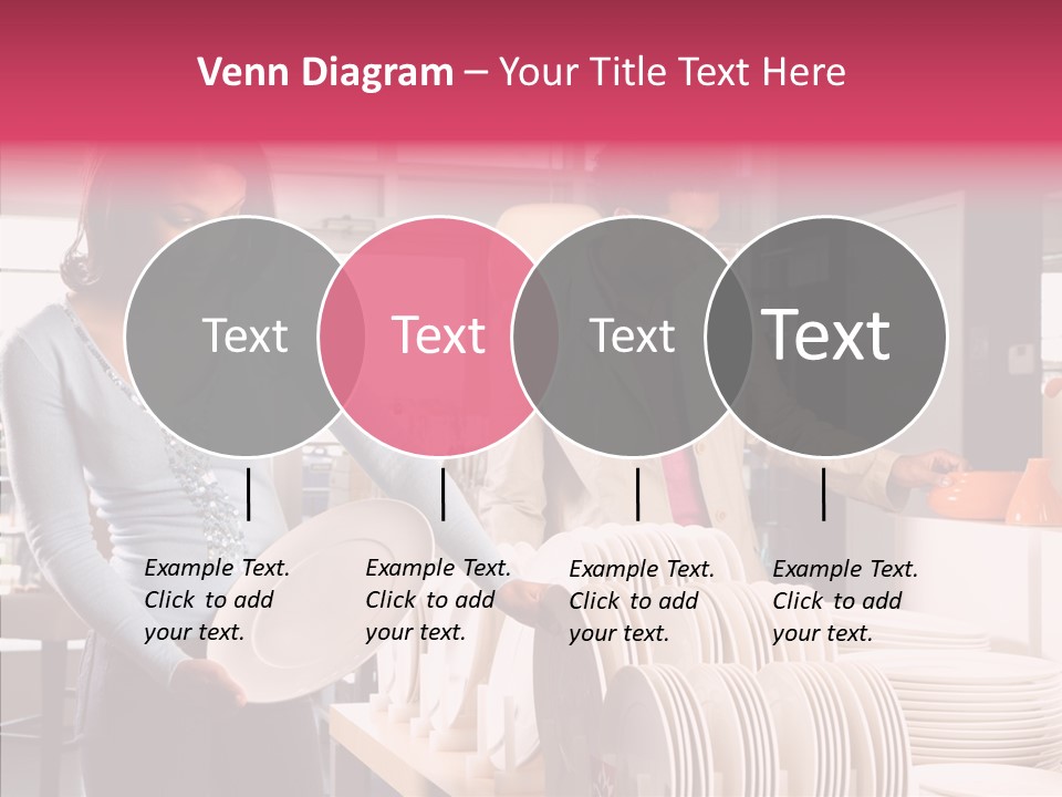 Color Dishes Couple PowerPoint Template