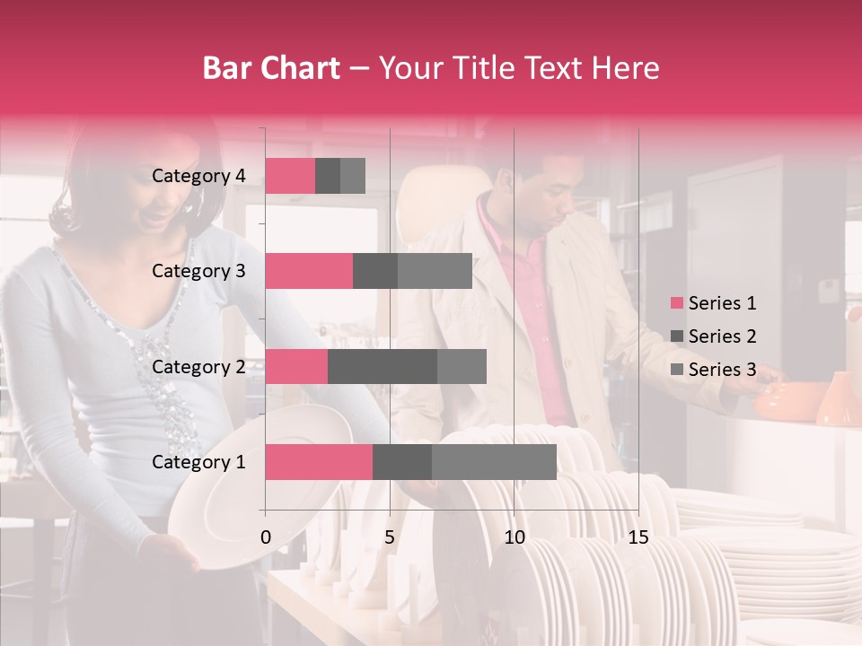 Color Dishes Couple PowerPoint Template