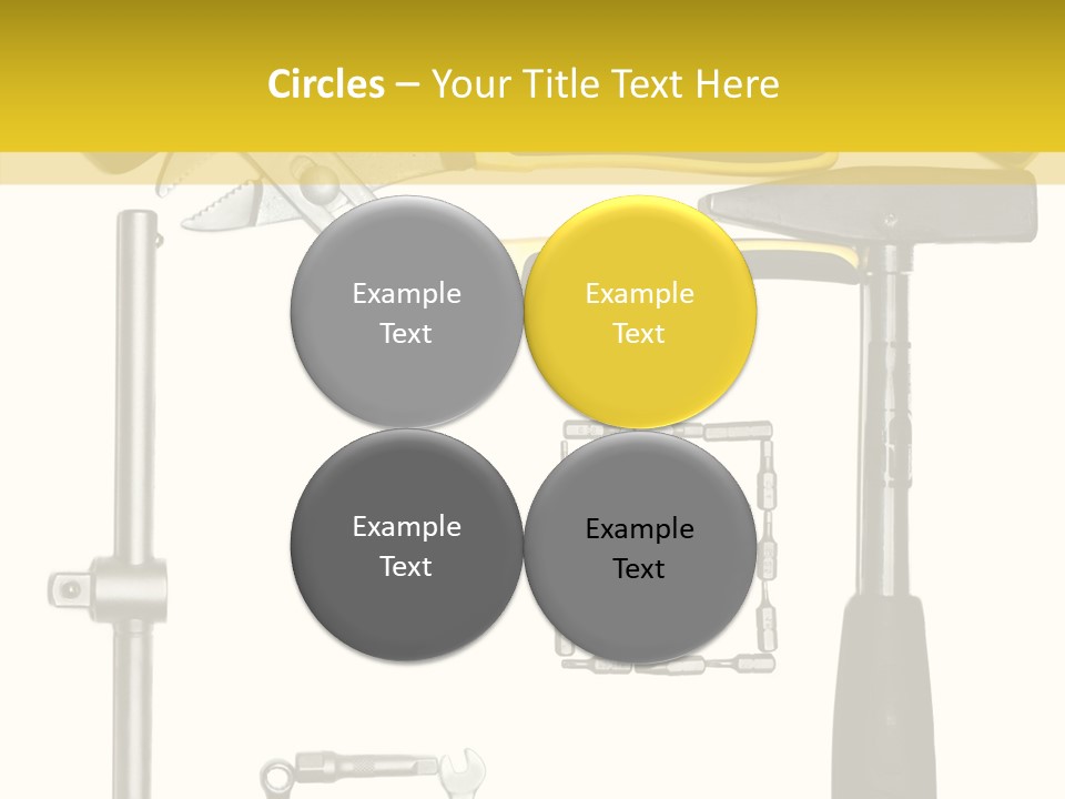 Repairing Door Malleus PowerPoint Template
