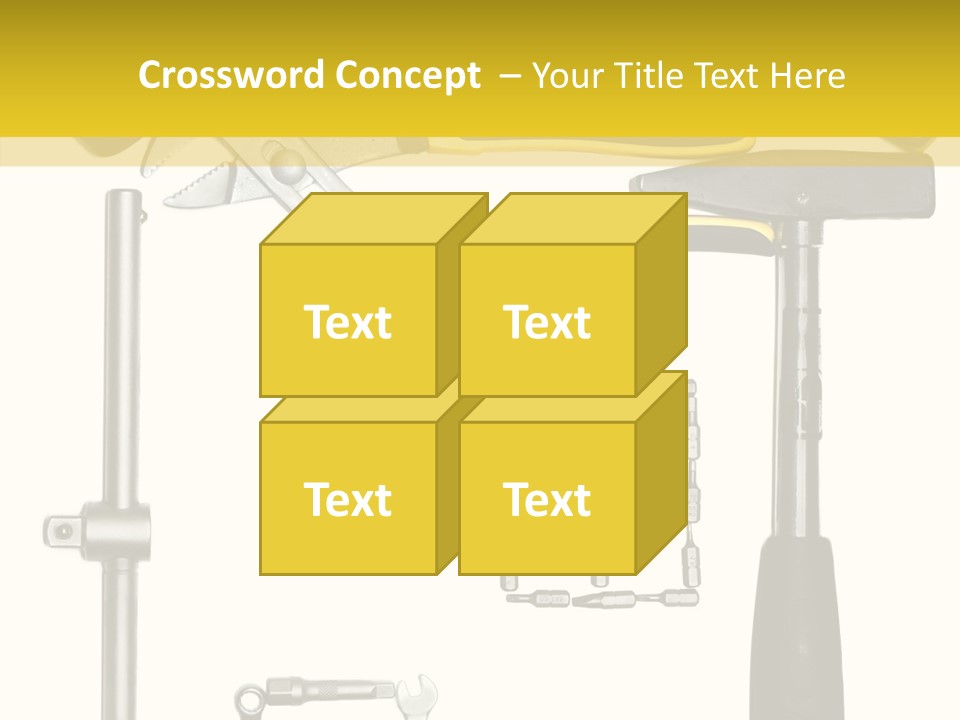 Repairing Door Malleus PowerPoint Template
