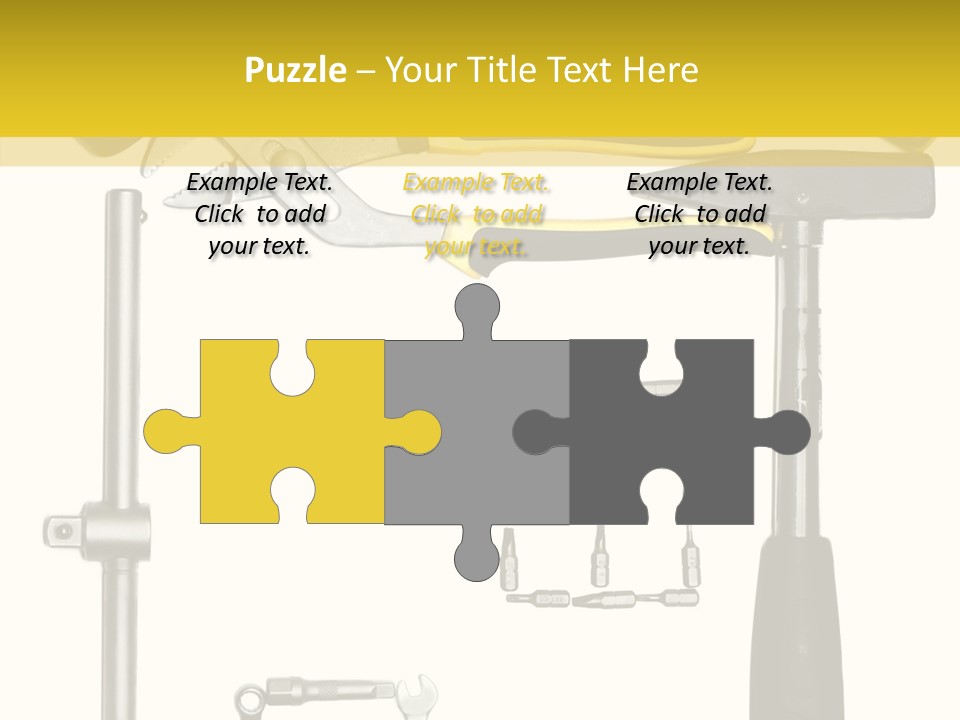 Repairing Door Malleus PowerPoint Template