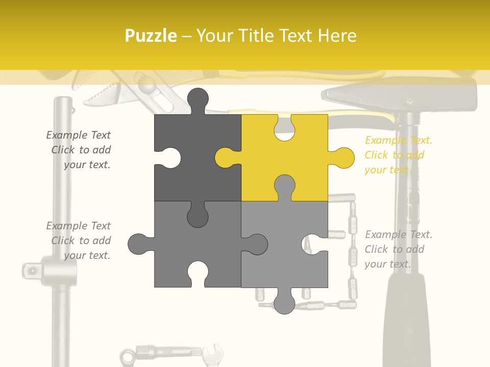 Repairing Door Malleus PowerPoint Template