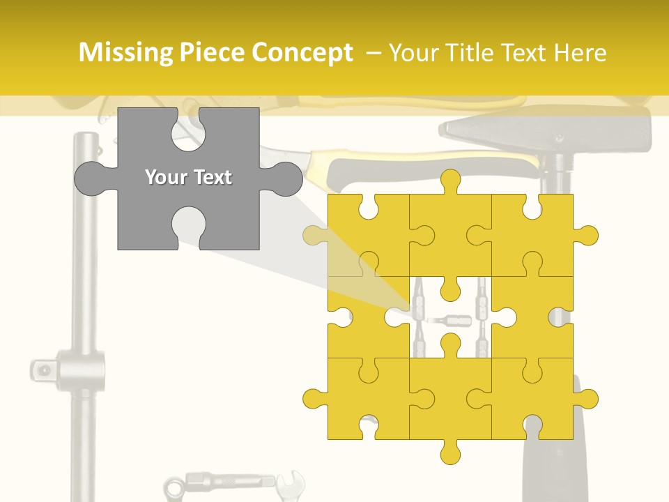 Repairing Door Malleus PowerPoint Template