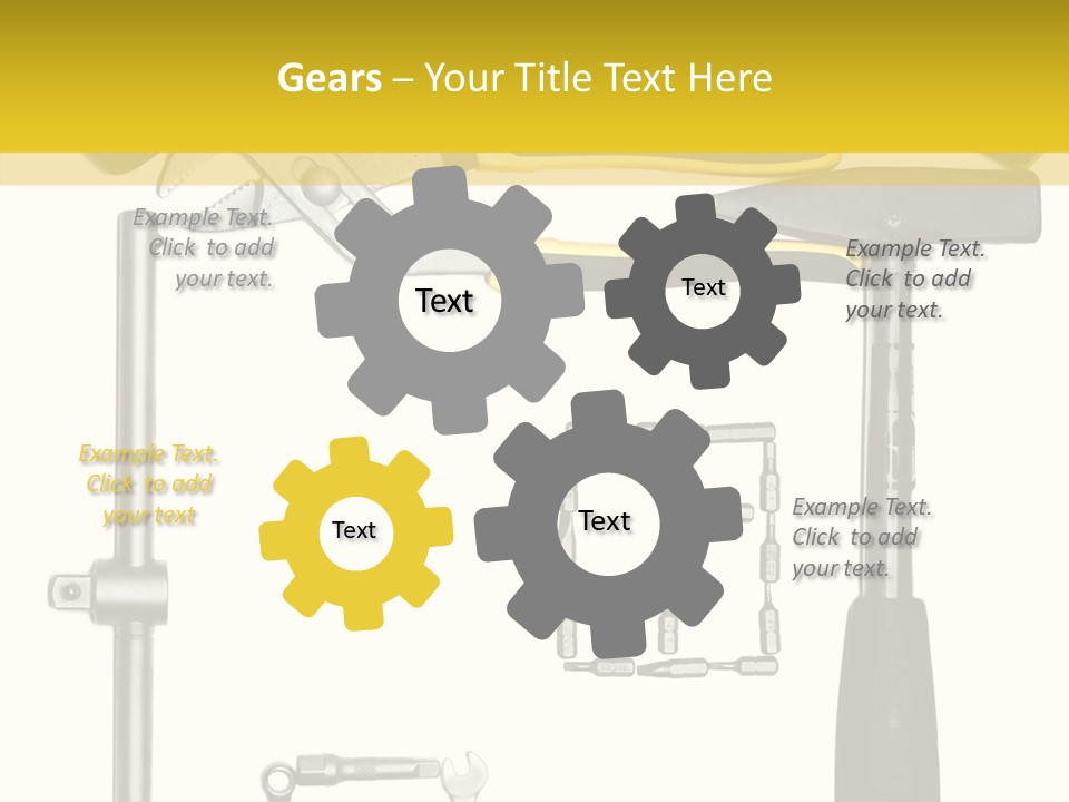 Repairing Door Malleus PowerPoint Template